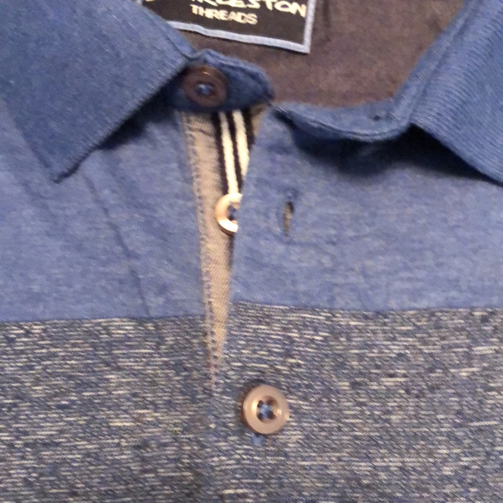 Charleston Threads Color Block Soft Polo Shirt Xxl - image 4